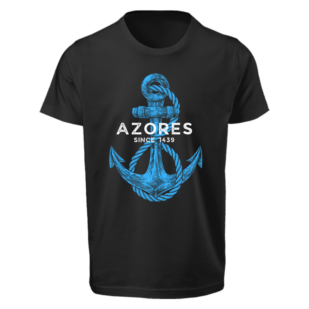 Açores T-Shirt ''Âncora Azores Since 1439'' (TS2024-07)