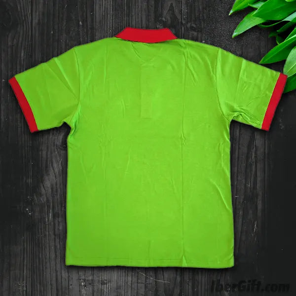 Camisa Pólo Verde Portugal Com Símbolo – Ibergift – POLO-01/PGL