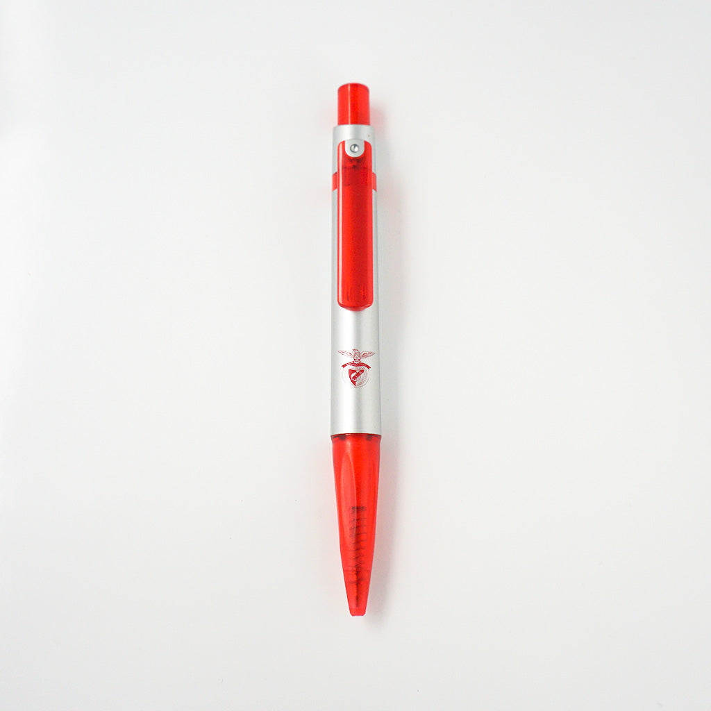 SL Benfica Esferográfica Cinza e Vermelha (11321/B)