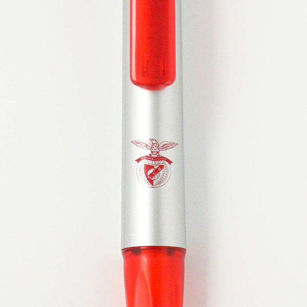SL Benfica Esferográfica Cinza e Vermelha (11321/B)