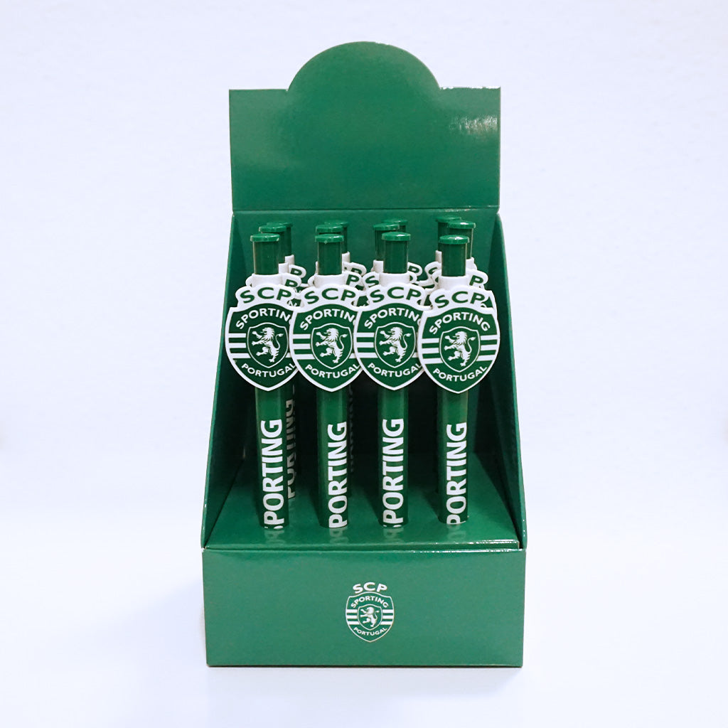 Sporting CP Expositor 12 Esferográficas c/ emblema (14088/S)