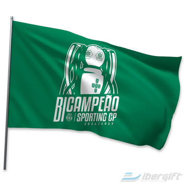 Bandeira Sporting Bicampeão 150x90 2025