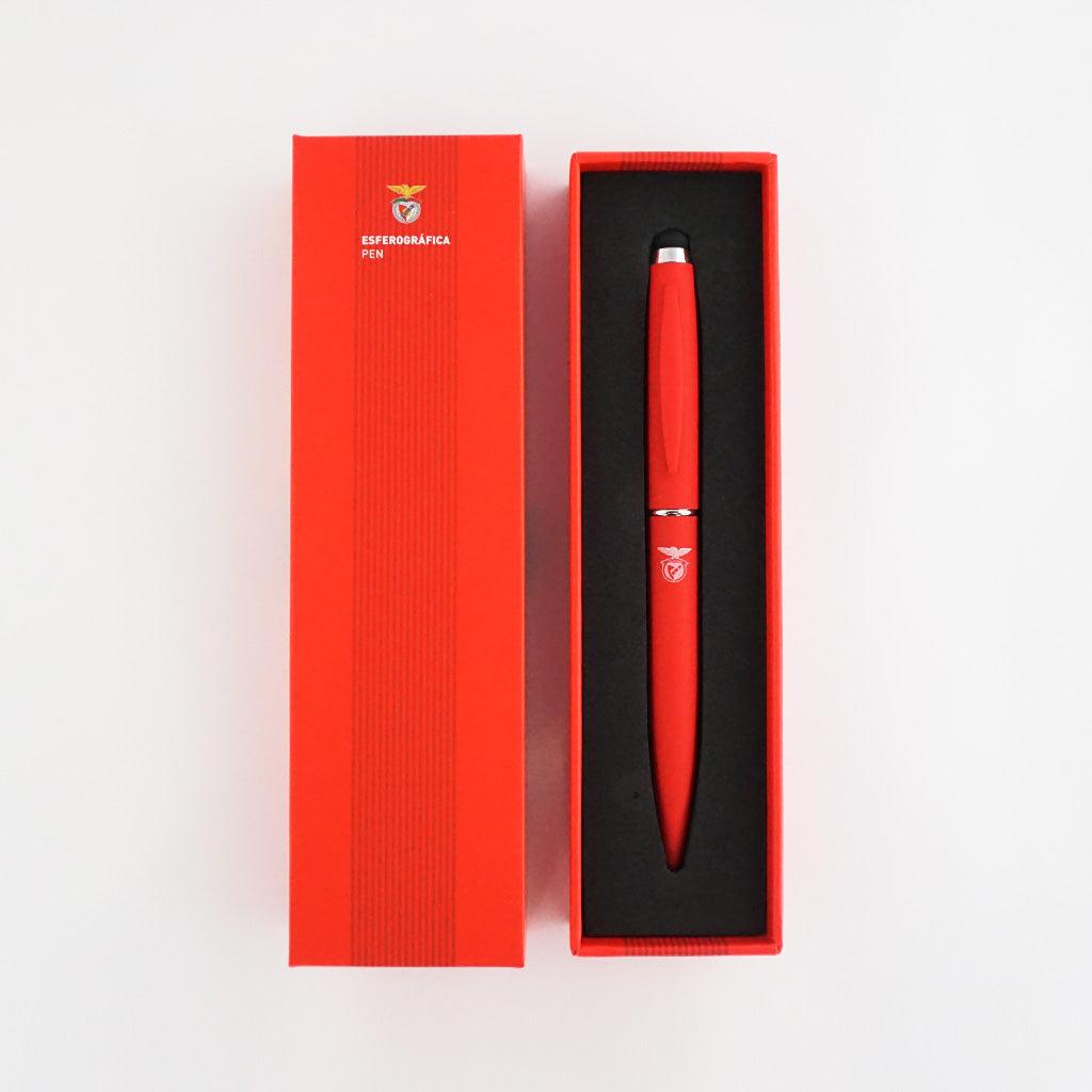 SL Benfica Esferográfica Vermelha Touch (IB586/B)