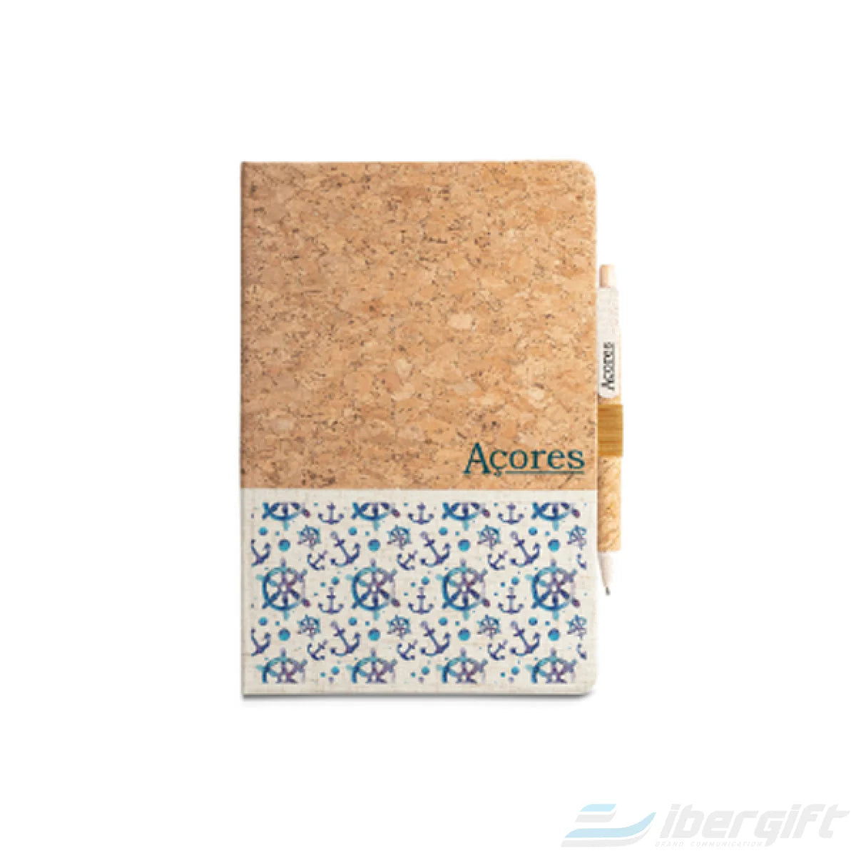 A5 Cork Ring Notebook with Pen (IBBLCN/13)