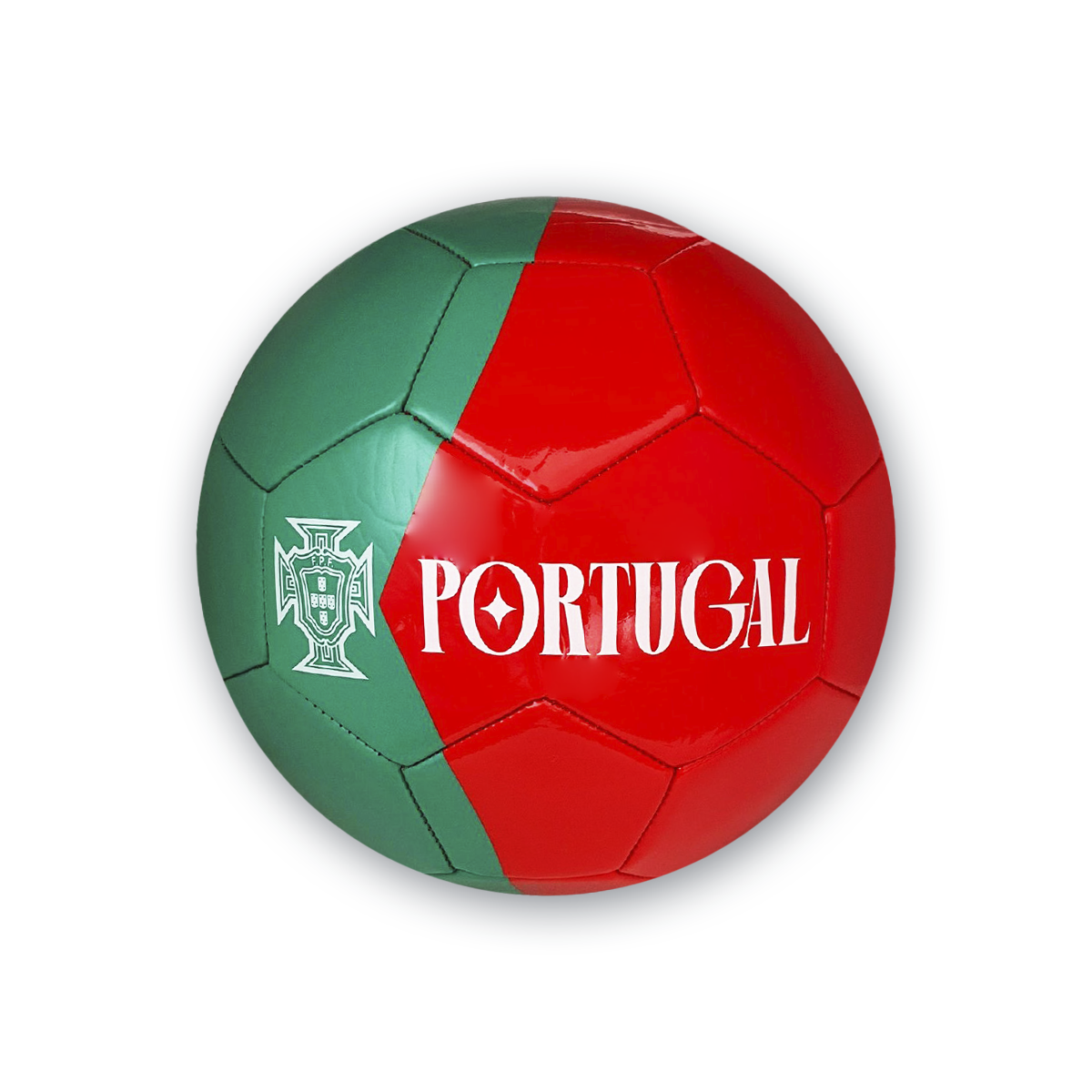 FPF Bola de Futebol Vermelha/Verde Portugal (IBBLFPF10)