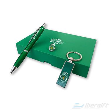 SLB Ballpoint &amp; Keychain Set – IBEA03/B