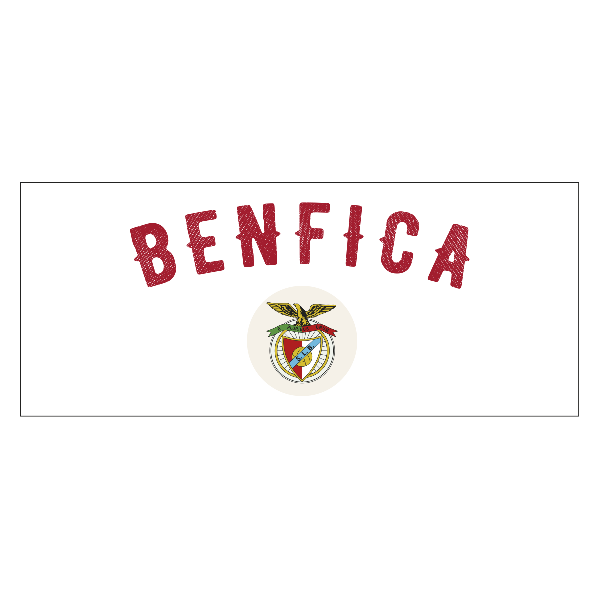 SL Benfica Caneca Benfica Logo Vintage (IBCNSLB10)