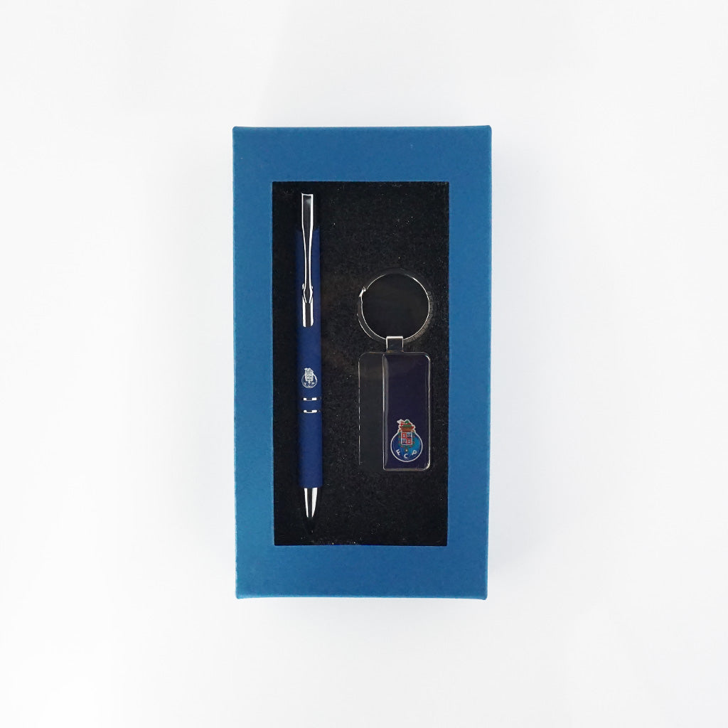FC Porto Conjunto Esferográfica e Porta-chaves (IBEA03/P)