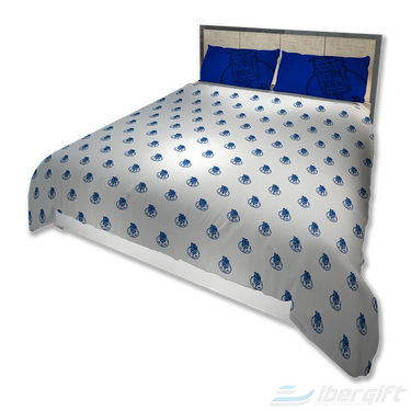 FC Porto Conjunto Lençol + 2 Fronhas Casal Royal com Emblema (IBRCFCP02CJ)