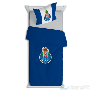 FC Porto Conjunto Lençol + Fronha Solteiro Listado (IBRCFCP03CJ)