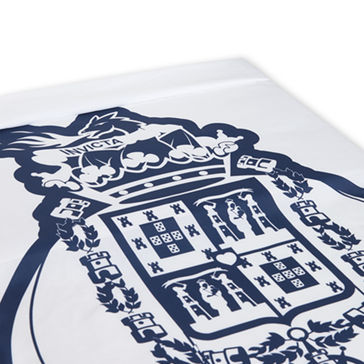 FC Porto Conjunto Lençol + Fronha Solteiro Navy com Emblema (IBRCFCP06CJ)