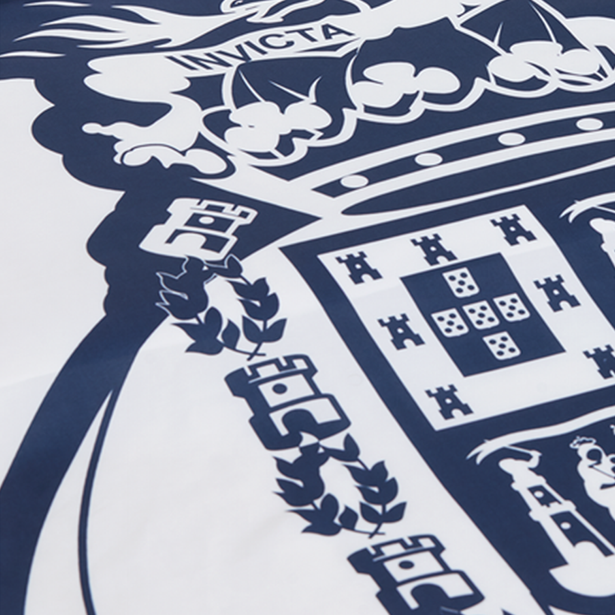 FC Porto Conjunto Lençol + Fronha Solteiro Navy com Emblema (IBRCFCP06CJ)