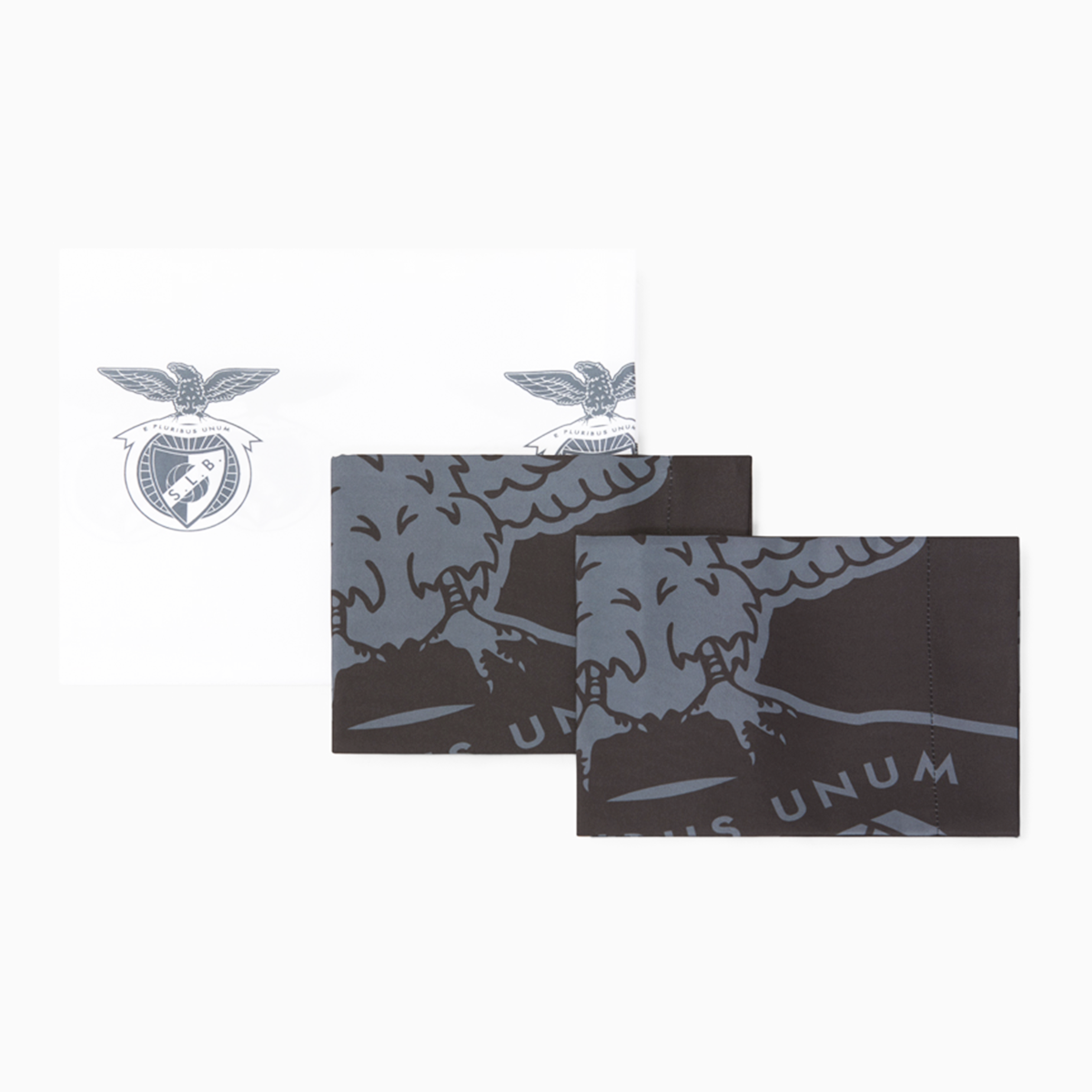 SL Benfica Conjunto Lençol + 2 Fronhas Casal - Modelo 2 (IBRCSLB02CJC)