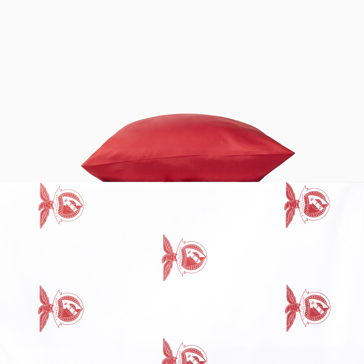 SL Benfica Conjunto Lençol + 1 Fronha Solteiro - Modelo 3 (IBRCSLB03CJS)