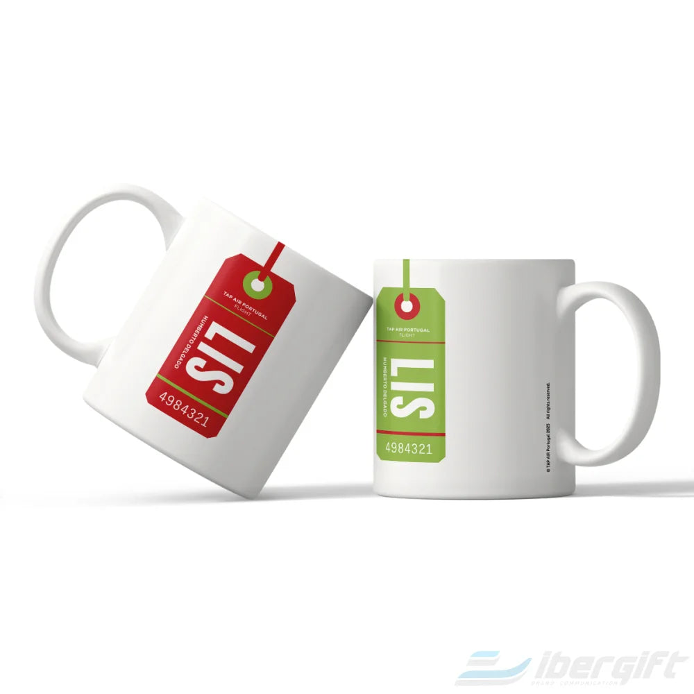 TAP Caneca Etiqueta Lisbon (IBTAP-88)