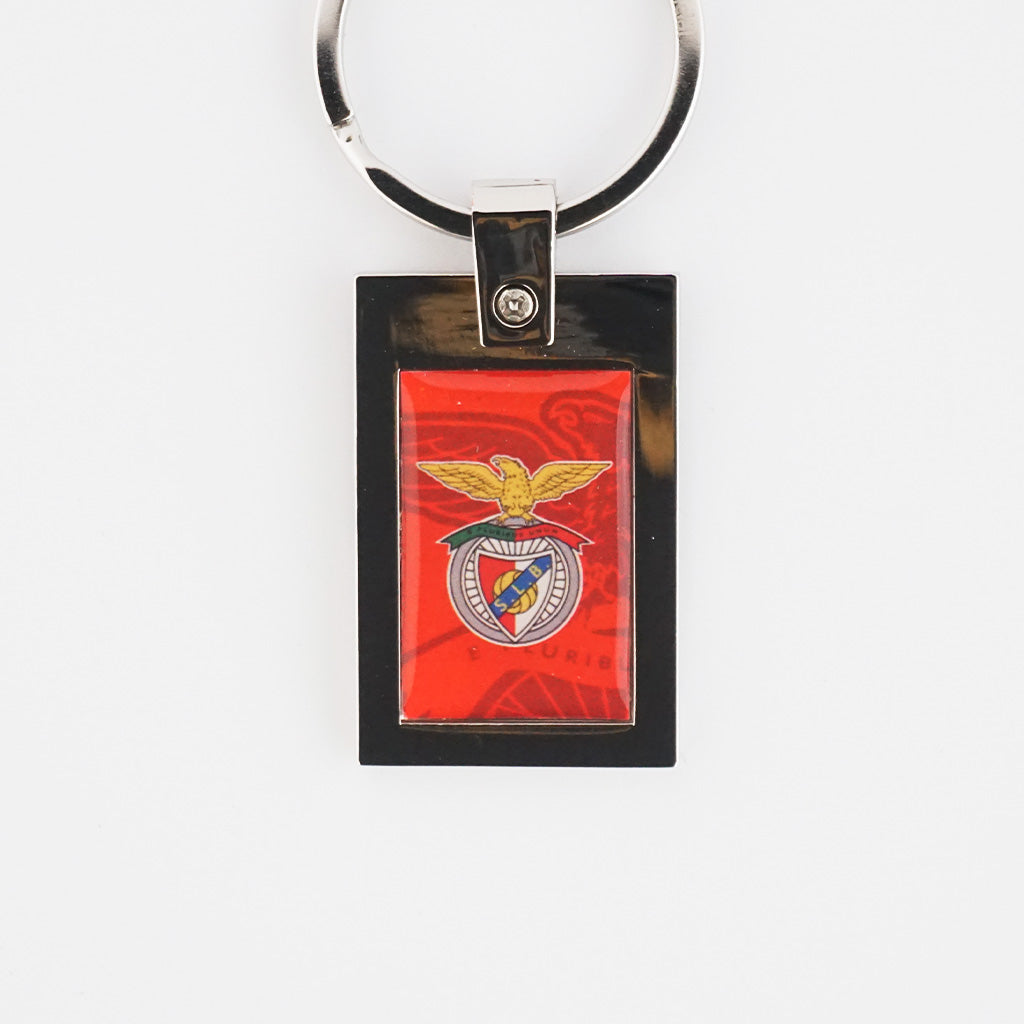 SL Benfica Porta-Chaves Retangular em Metal (M2PC82/B)