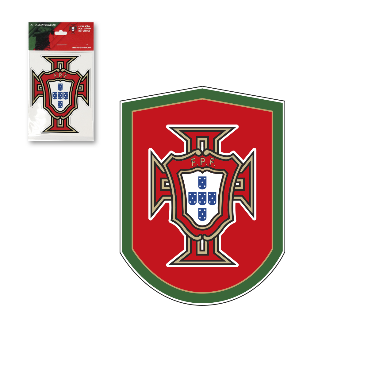 FPF Autocolante Vermelho 7x10cm (XPTA-FPF06)