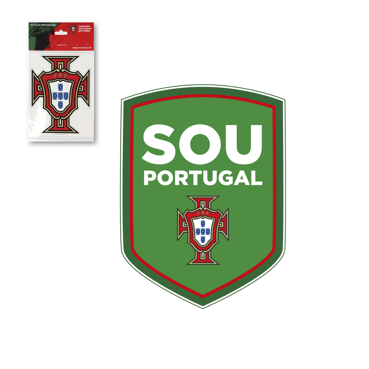 FPF Autocolante Verde Sou Portugal 7x10cm (XPTA-FPF07)