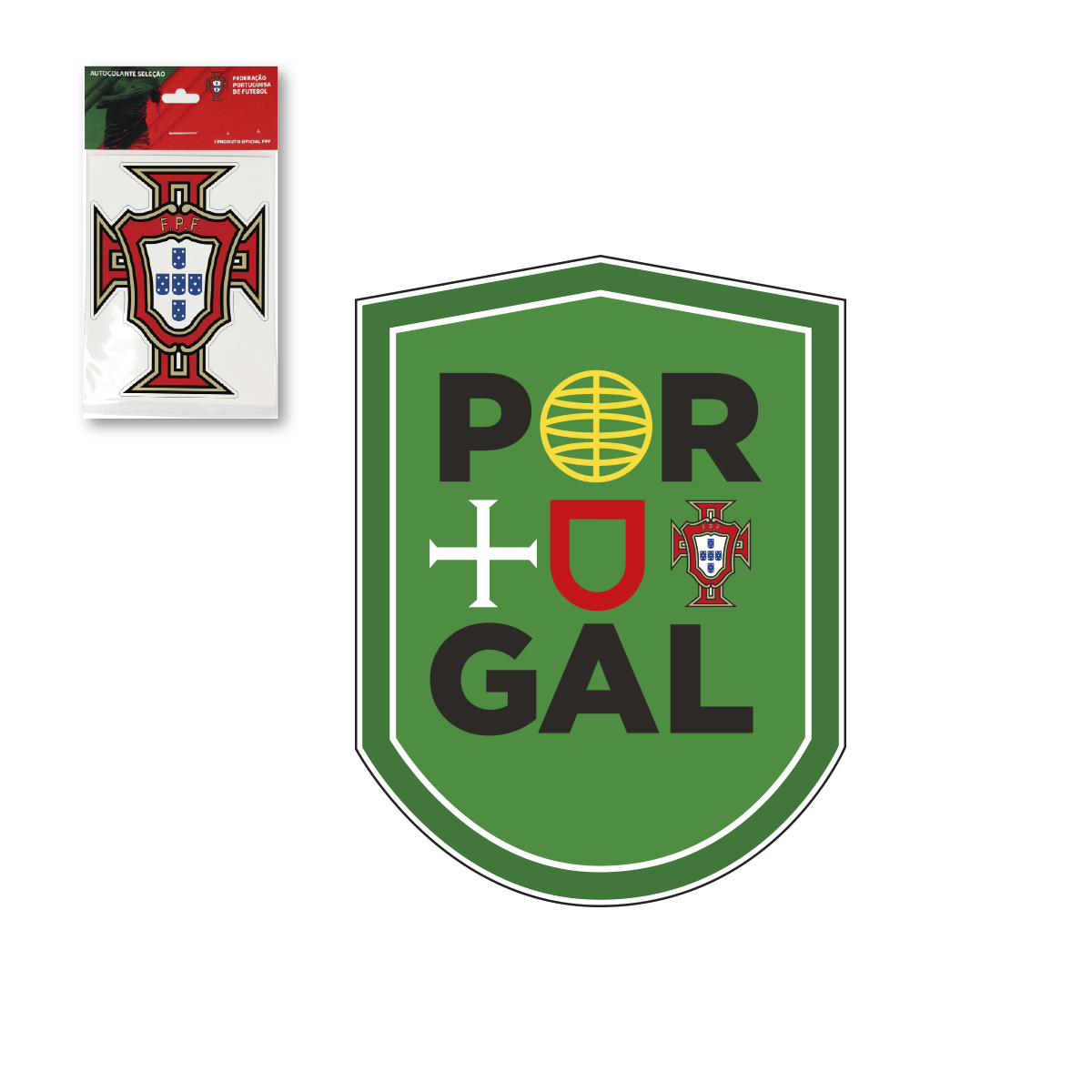 FPF Autocolante Verde Portugal 7x10cm (XPTA-FPF08)