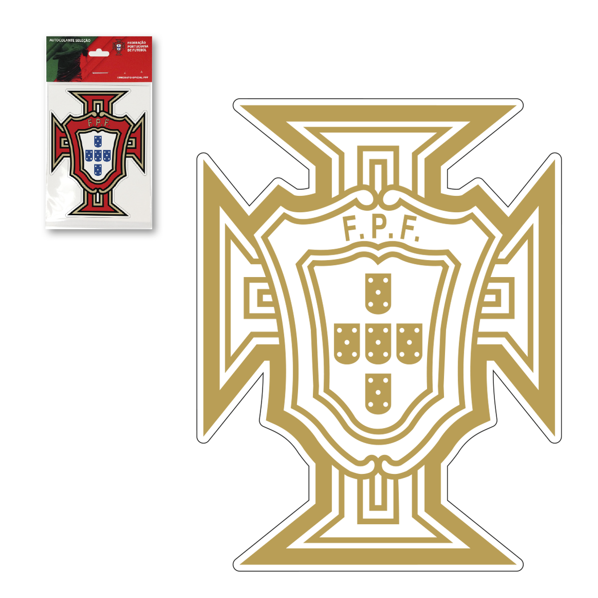 FPF Autocolante Quinas Dourado Exterior 15x21cm (XPTA-FPF28)