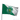 Sporting CP Bandeira Grande Verde e Branca Diagonal (SCP-010/G)