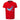 Açores T-Shirt Baleia Splashes (Ts2020-14) Vermelho / 5/6 - T-Shirts