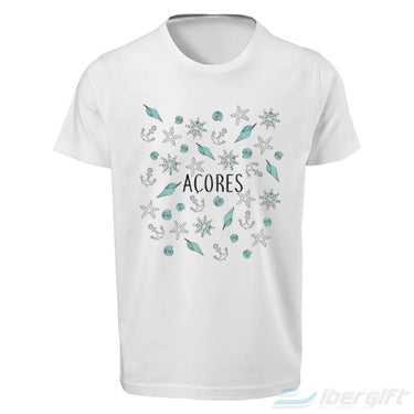 Açores T-Shirt Búzios (Ts2018-17) Branco / 5/6 - T-Shirts