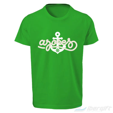 Açores T-Shirt Corda C/ Âncora (Ts2020-17) Verde Claro / 5/6 - T-Shirts