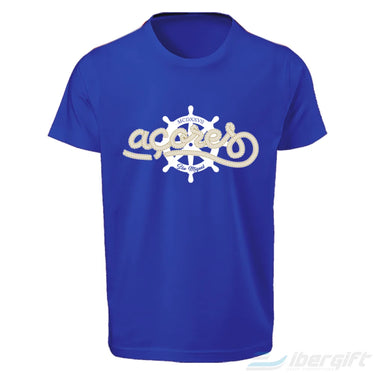 Açores T-Shirt Corda C/ Leme (Ts2020-18) Azul Claro / 5/6 - T-Shirts