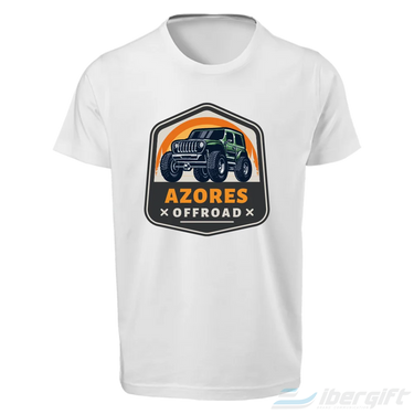 Açores T-Shirt ’’Explore The Island’’ (Ts2024-04) Branco / 5/6 - T-Shirts