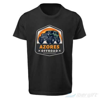 Açores T-Shirt ’’Explore The Island’’ (Ts2024-04) Preto / 5/6 - T-Shirts