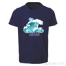 Açores T-Shirt Golfinhos (Ts2020-10) Azul Escuro / 5/6 - T-Shirts