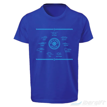 Açores T-Shirt Nós (Ts2020-04) Azul Claro / 5/6 - T-Shirts