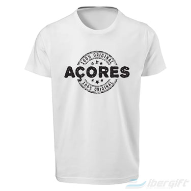 Açores T-Shirt Original (Ts2018-16) Branco / 5/6 - T-Shirts