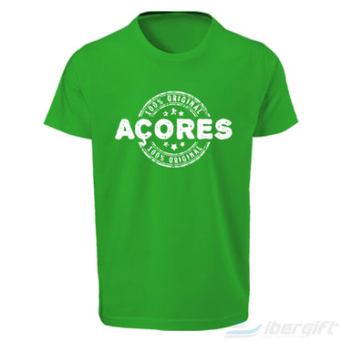 Açores T-Shirt Original (Ts2018-16) Verde Claro / 5/6 - T-Shirts