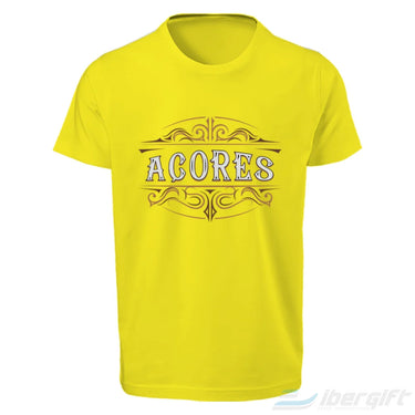 Açores T-Shirt Tribal (Ts2023-06) Amarelo / 5/6 - T-Shirts