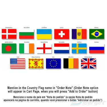 Bandeira Dos Países 90Cm X 60Cm – Ibergift 2019/M-V Portugal - Bandeiras De