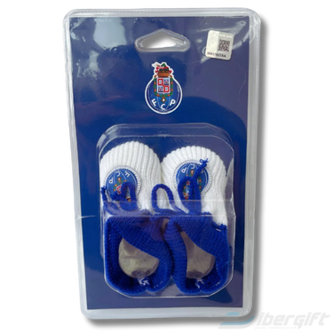 Botas De Bebé Em Branco Fcp (Sc-010/Fcp) Fcporto - Acessórios