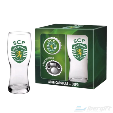 Copo + Abre-Cápsulas (Sp1046) Sporting - Acessórios