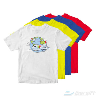 Desenho De T-Shirt Terra E Tap Airplane – Ibergift Ibtap-35 - Tshirts