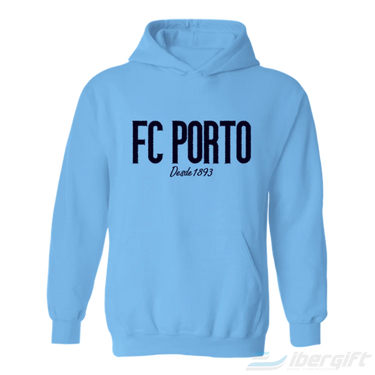 Fc Porto Hoodie (Swt33Pa) Azul Bebé / S - Hoodies