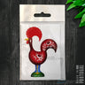 Galo De Barcelos Autocolante Vermelho 10*7 Cm – Ibergift Pta-30 Portugal - Autocolantes