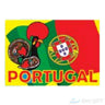 Galo De Barcelos E Bandeira Portugal Autocolante – Pta-162 - Autocolantes