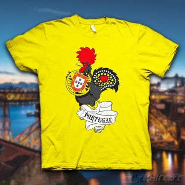 Galo De Barcelos T-Shirt – Ibergift Ts2017-13 Amarelo / 5/6 Portugal - Roupas T-Shirts