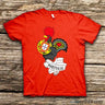 Galo De Barcelos T-Shirt – Ibergift Ts2017-13 Vermelho / 5/6 Portugal - Roupas T-Shirts