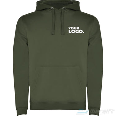 Hoodie Casuale Verde Tropa / 5/6 Corporate - Têxtil Casual