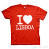 I Love Lisboa T-Shirt – Ibergift Ts2017-05 Vermelho / 5/6 Portugal - Roupas T-Shirts