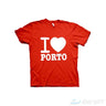 I Love Porto T-Shirt – Ibergift Ts2017-04 Vermelho / 5/6 Portugal - Roupas T-Shirts