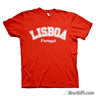 Lisboa Portugal T-Shirt – Ibergift Ts2017-02 Vermelho / 5/6 - Roupas T-Shirts