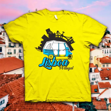 Lisboa Tuk T-Shirt – Ibergift Ts2017-16 Amarelo / 5/6 Portugal - Roupas T-Shirts